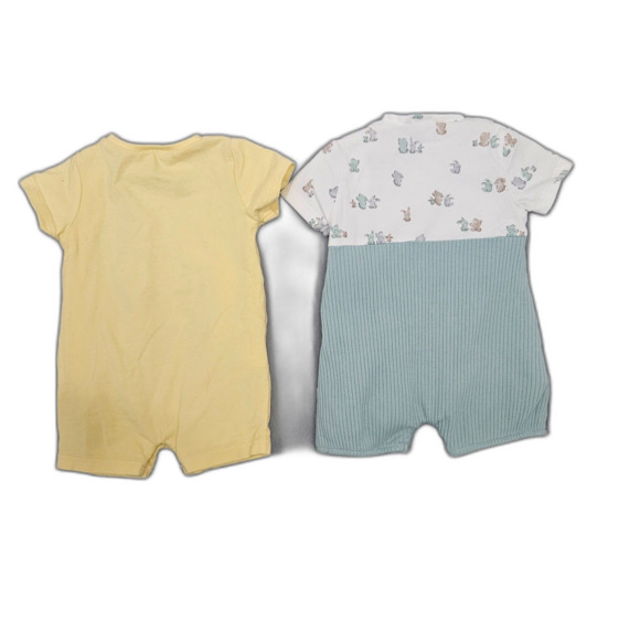 Lot of 2 Mayoral Unisex Newborn Outfits Never Worn Cotton blend - Picture 4 of 9